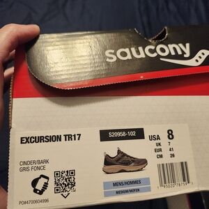 Saucony Excursion TR17 Athletic Shoes - Cinder/Bark